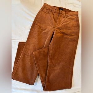 J. Crew Women’s Corduroy full-length straight pant